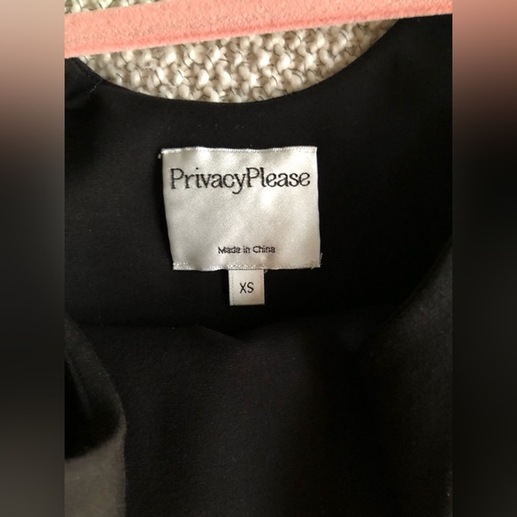 Privacy Please, Cassiar Black Mini Dress, Revolve Dress - Picture 6 of 7
